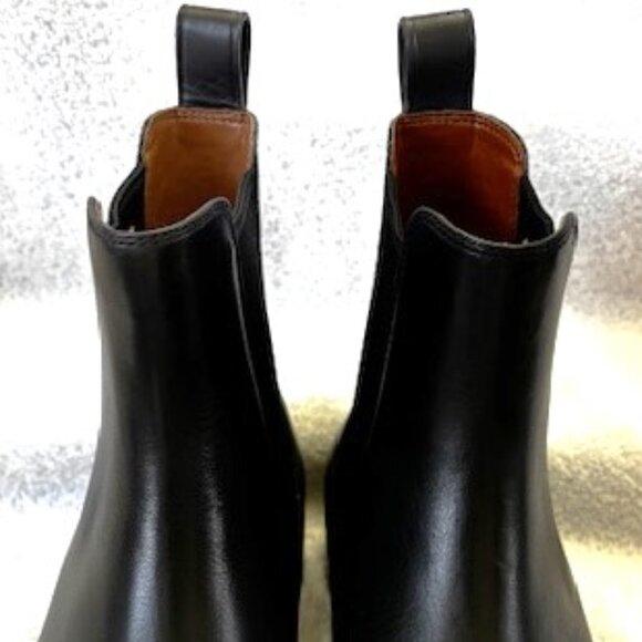 Coach black leather pull-on Dalton chelsea boots NWOT Men\'s Size 7D main image 5